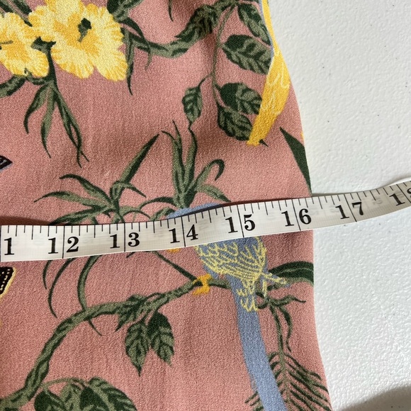 REFORMATION Jade in Pink Conga Tropical Print Midi Dress Size M - Picture 6 of 8